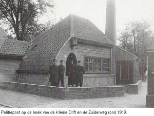 Kleine drift politiepost 1919 Hilversum
