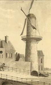 Molen de Kameel oudeprent-1789